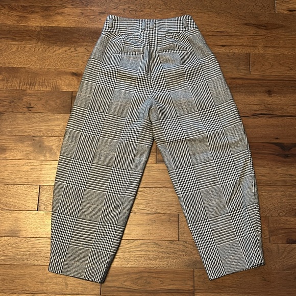 J. Crew High-rise tapered pant in Glen plaid size 00 - Picture 4 of 8